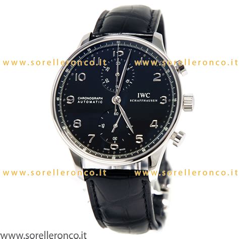 iwc portoghese quadrante nero|Orologi IWC Portuguese usati su Chrono24.